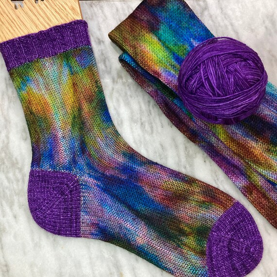 Sassy Sock Tube Knitting Pattern PDF Sock Tube Tutorial Etsy