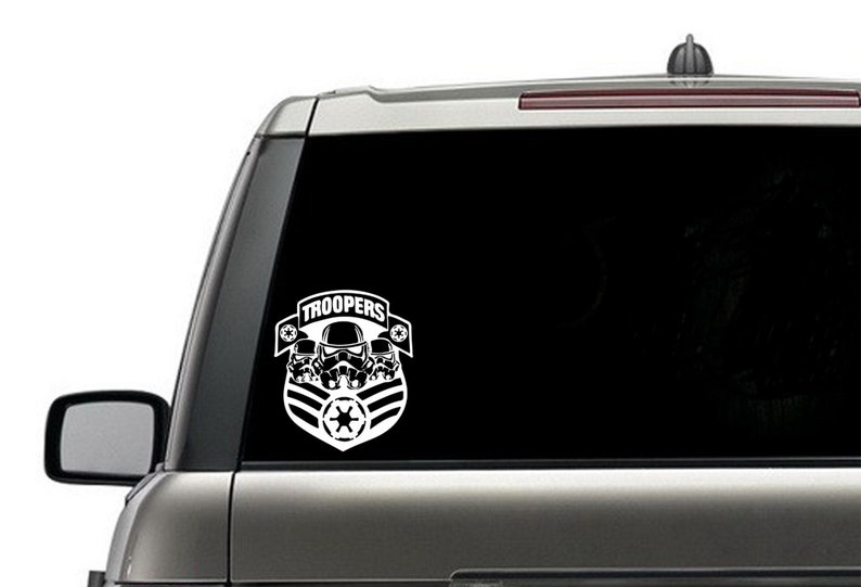 storm trooper window decal