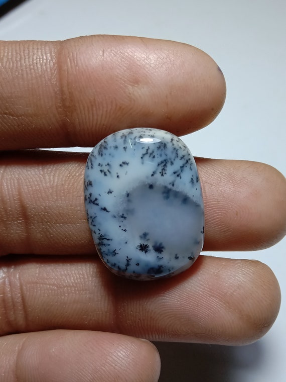 Dendritic Opal Gemstone Top Quality Dendritic Stone Dendritic Opal Loose Gemstones Wholesale Lot Natural Dendritic Opal Cabochon