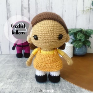 Doll .CROCHET PATTERN ONLY.