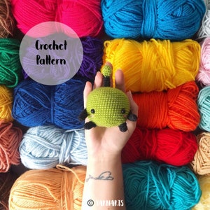 Small Junimo .CROCHET PATTERN ONLY.