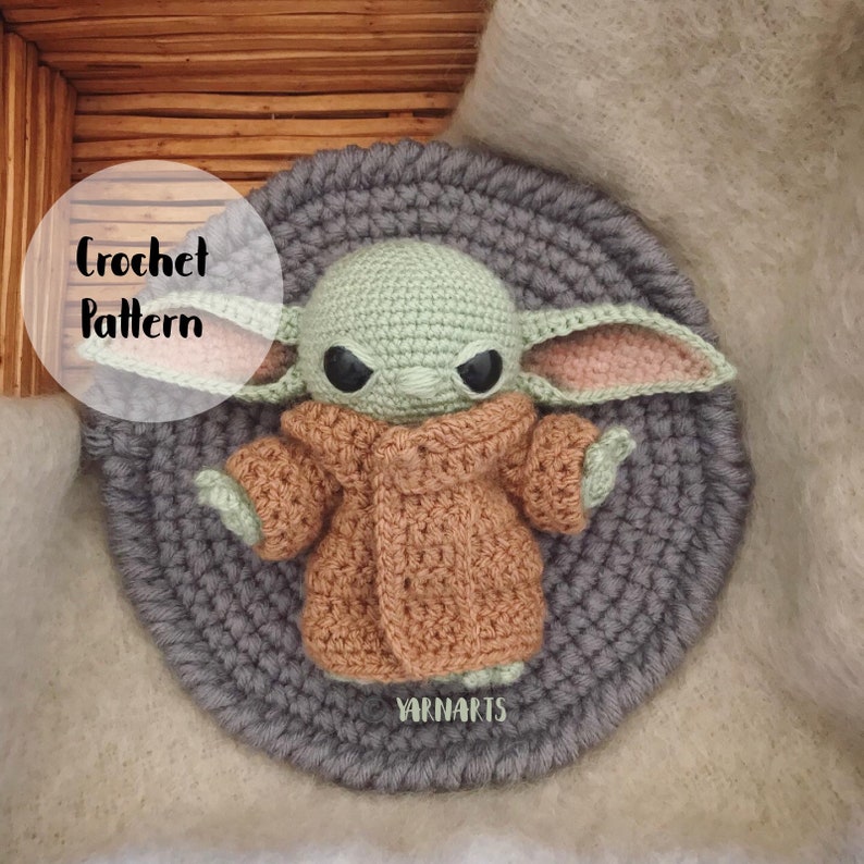 The Child .CROCHET PATTERN ONLY. image 1