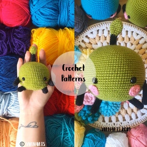Small + Large Junimo. CROCHET PATTERNS.