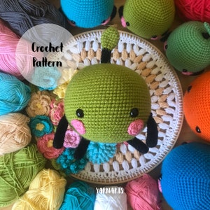 Large Junimo .CROCHET PATTERN ONLY.