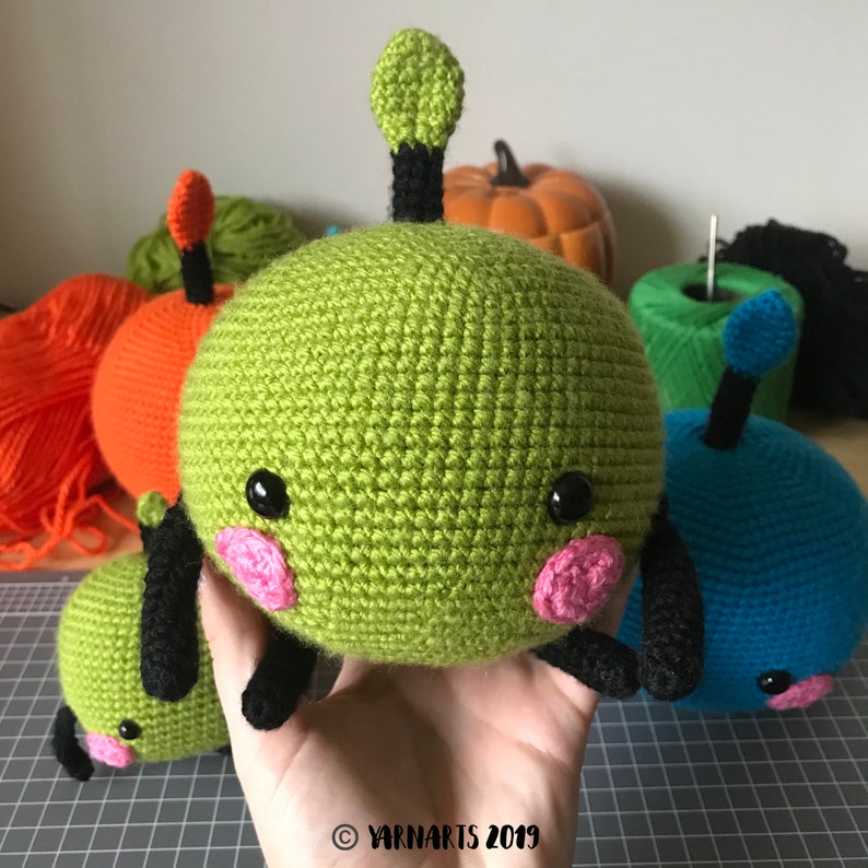 Large Stardew Valley Junimo Small CROCHET PATTERNS. Kits & How To