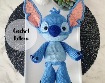 Stitch .CROCHET PATTERN ONLY.