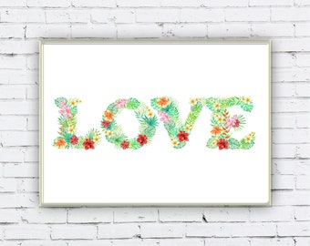 Love Print Love Quote Relationship Print Romantic wall art Home Decor