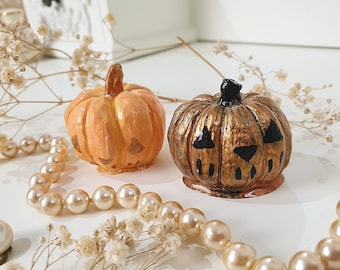 手作りハロウィンかぼちゃオーナメント：不気味な秋のデコレーション