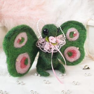 Moth Art Doll Whimsical Woodland Creature Art