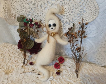Ghost Art Doll Halloween Horror Doll Decor