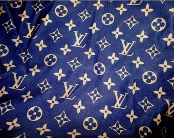 Louis vuitton fabric | Etsy