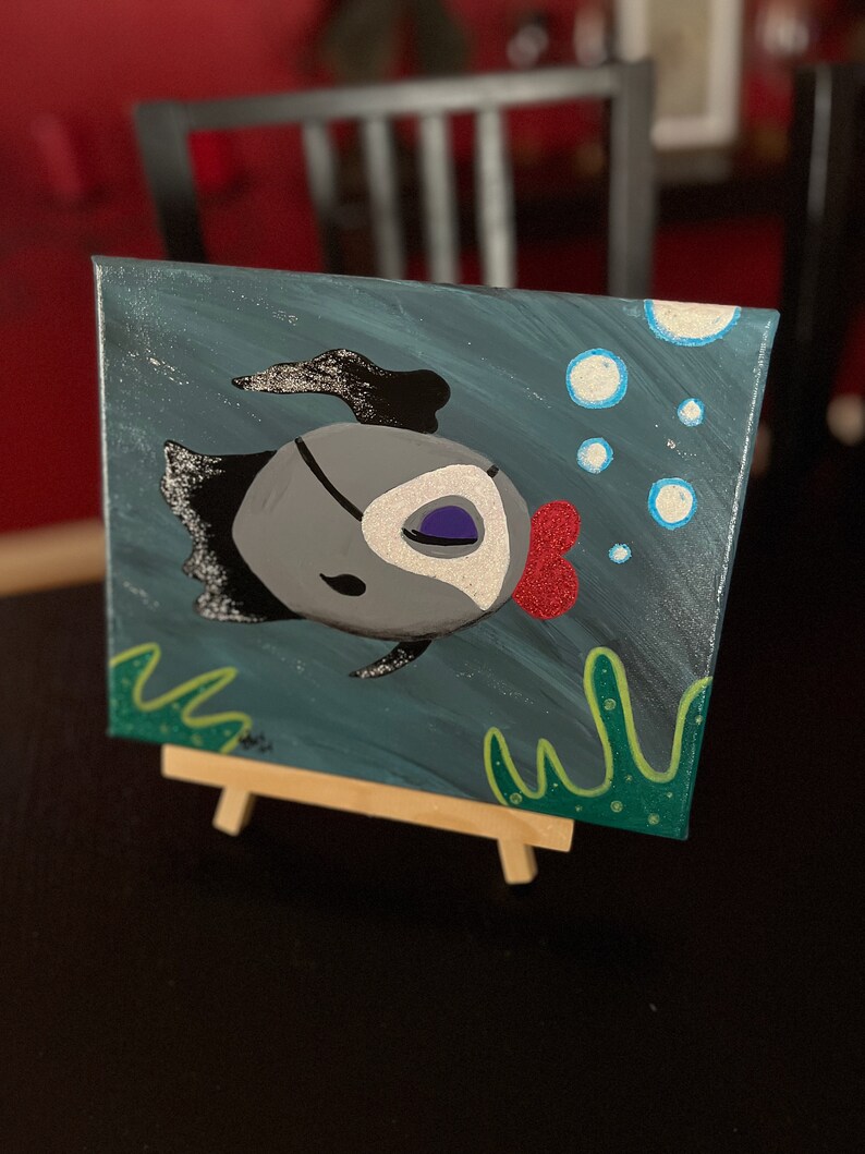 Drag Fish monster Series/limited Edition Painting by Pandora Boxx from ...