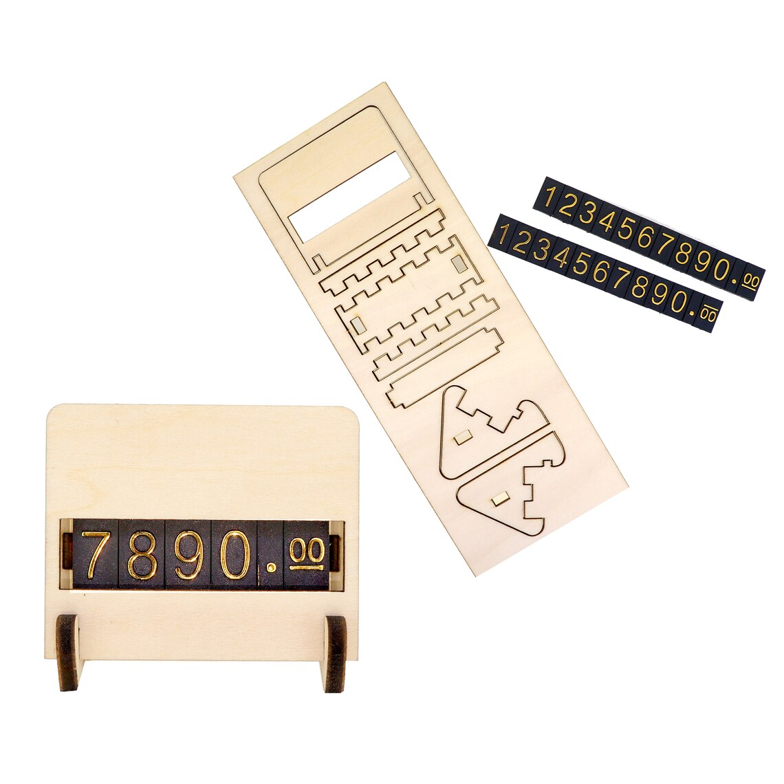 10 Sets Desktop Sale Price Display Stand Holder for Shop Etsy