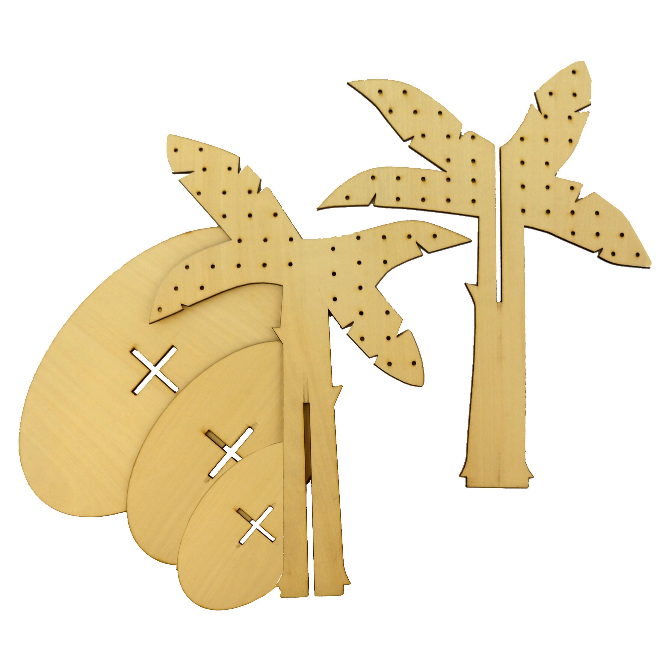 Laser Cut Palm Tree Earrings Jewelry Display Stand for Stud Etsy