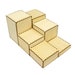 Square Riser Display Pedestal Display Unfinished Wood, Set of 6 From 2 ...