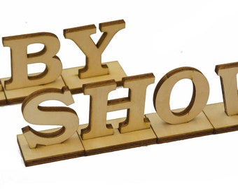 Lettres Et Chiffres En Bois - 416 Lettres + 100 Chiffres - 15mm - Pour DIY, Décoration, Mariage