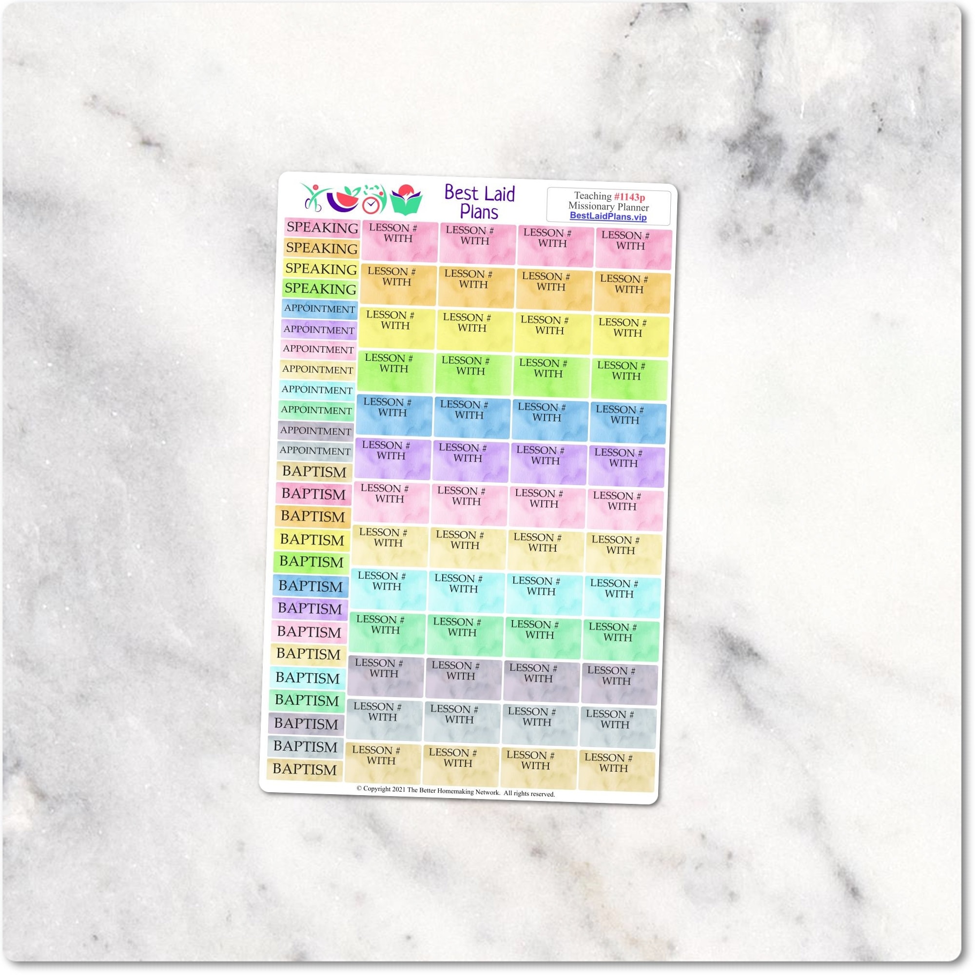 Printable Lds Planner Stickers
