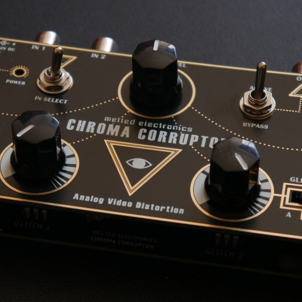 Analog Video Glitch Synthesizer - Chroma Corruptor - Circuit Bent Video Processor PREORDER