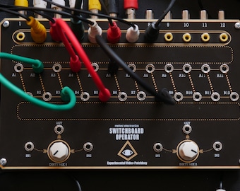 Experimental Video Patchbay - Switchboard Operator