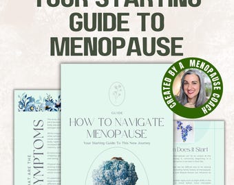 Menopause Starting Guide: Empower Your Journey (Digital PDF)