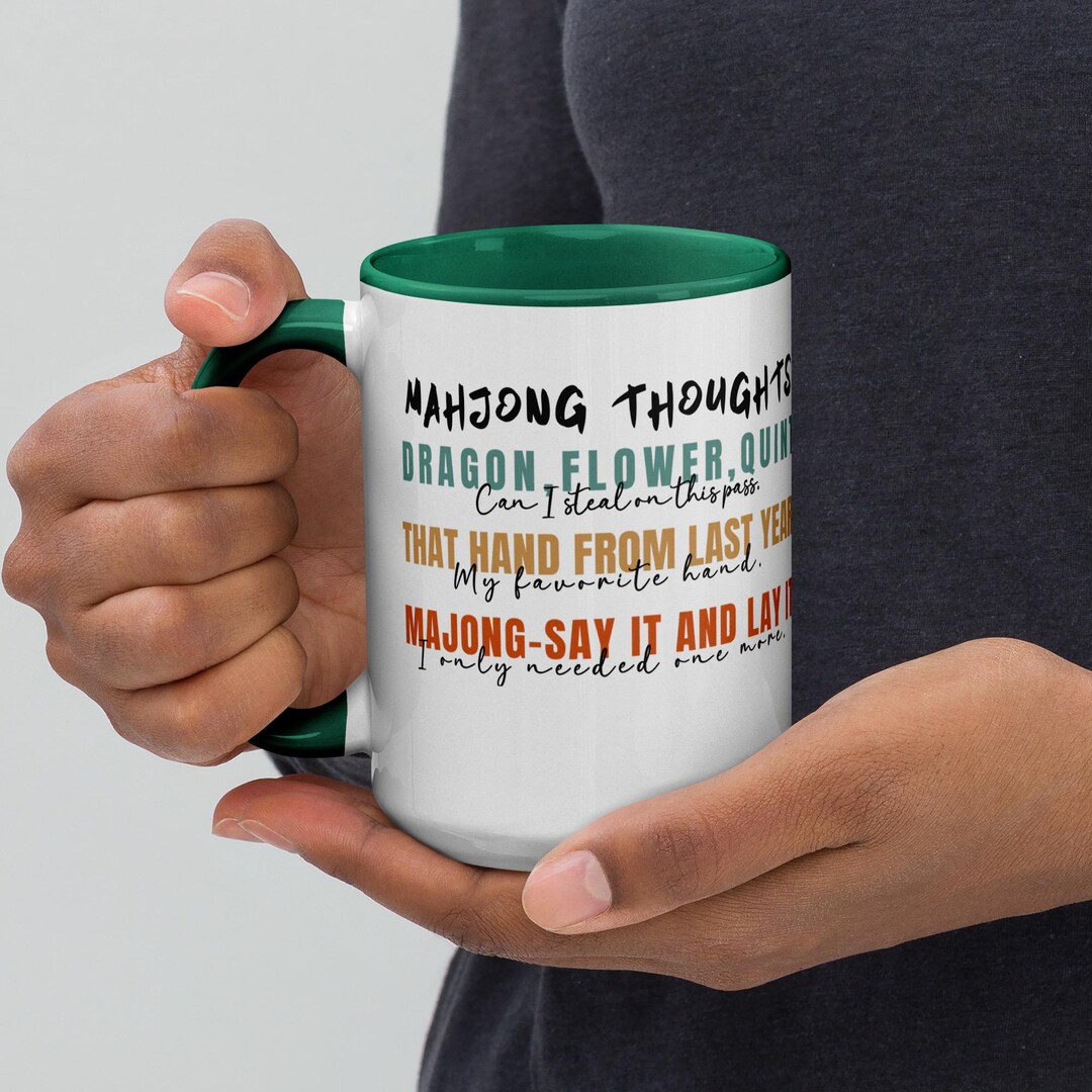 Mug With Color Inside - Etsy