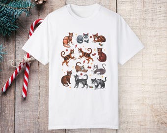 Tattoo Cat Lover T-Shirt -- perfect gift for cat lovers -- retro 90s style and tattoos