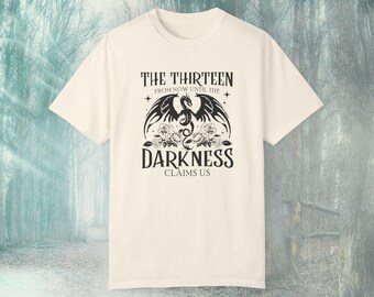 Throne of Glass Tee: Blackbeak Dragon Comfort Colors Shirt