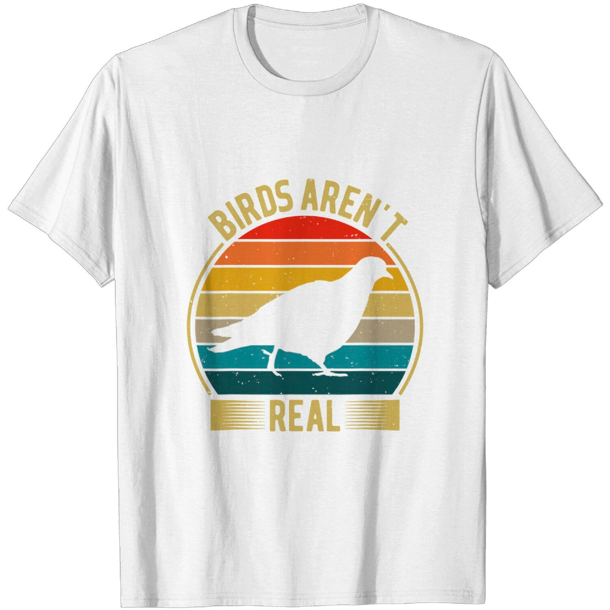 Discover Birds Aren't Real Vintage Retro Bird T-Shirt