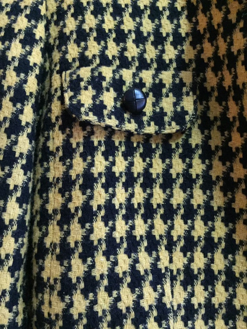Vintage Houndstooth Blazer