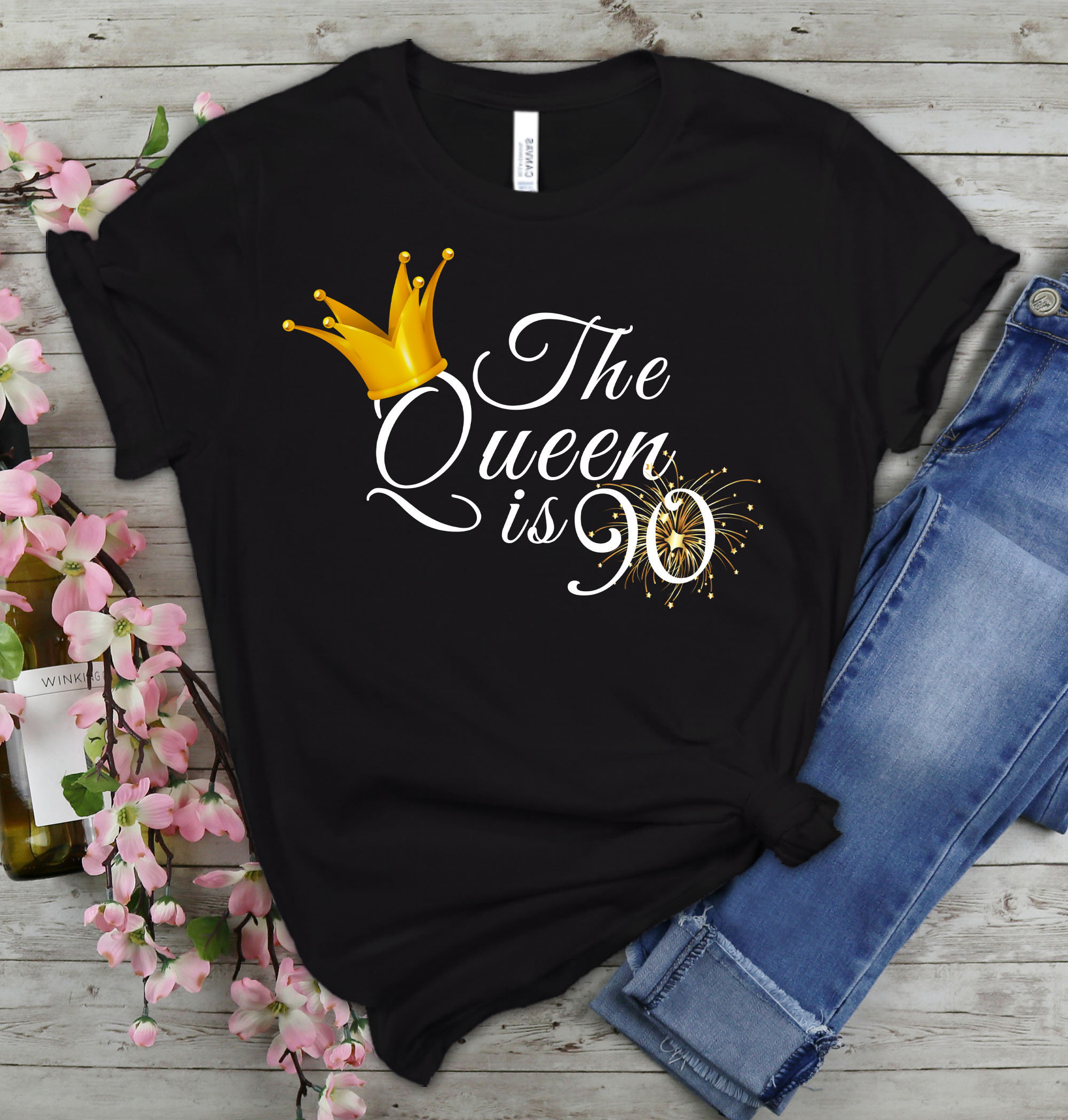 90th birthday shirt ideas