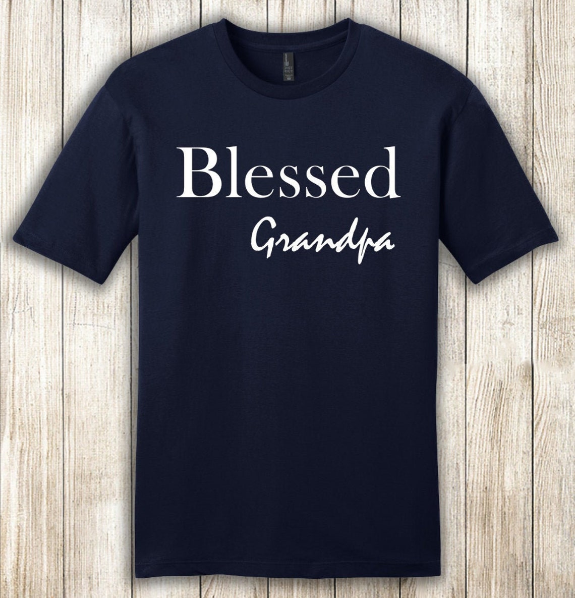 Blessed grandpa shirt fathers day gift for grandpa  etsy Blessed grandpa shirt fathers day gift for grandpa  etsy