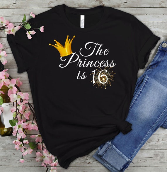 16th Birthday Shirt Sweet 16 Shirt 16th Birthday Gift | Etsy