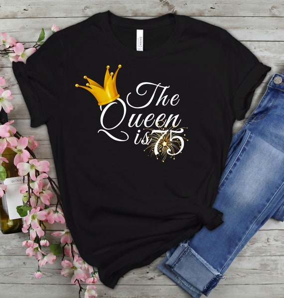 Womens Womens Queen Was Born In May 1949 70th Flower T-Shirt Womens Womens Queen Was Born In May 1949 70th Flower T-Shirt