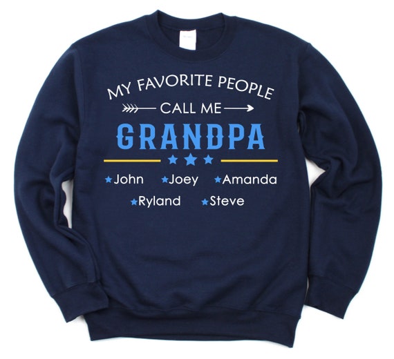My Favorite People Call Me Grandpa Fathers Day Gift Grandpa