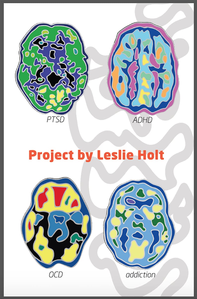 Coloring Book Brain Book Brain Coloring Book Mental | Etsy