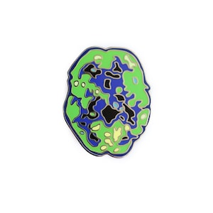 brain pin - enamel brain pin - enamel pin - mental health - Neuro Bloom - PTSD