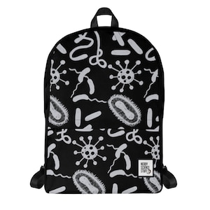 Pandemic(s) Backpack - Nerdy Science Stuff | Chalk Art | Laboratory Science | Infectious Diseases | Microbiology
