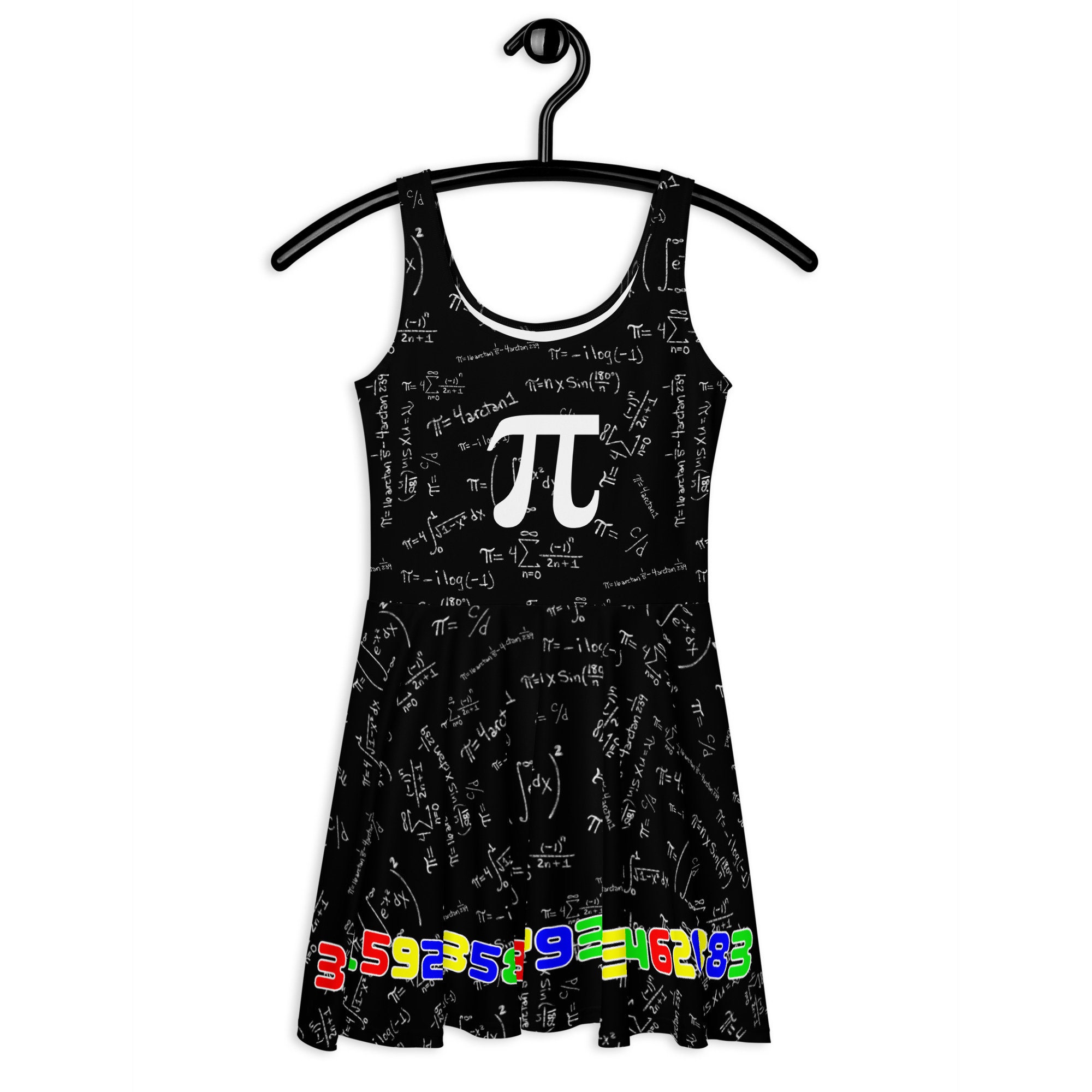 Dress Design Based On Math Mathematics Dress - Nerdy Science Stuff | Science Dress | 3.14159 | Pi ...