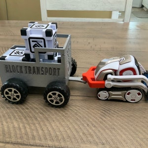 Cozmo & Vector By Anki robot, 3D printed Racing wing (Red)