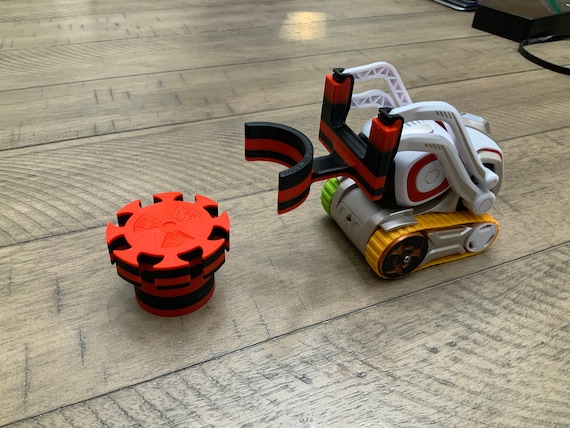 Cozmo & Vector by Anki Robot, 3D Printed Toxic Waste Removal Play Set black  and Red robot Not Included 