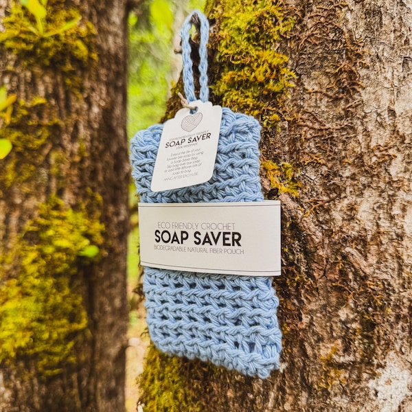 Eco-Friendly Soap Saver Bag | Reusable Cotton Soap Sack | Sustainable | Zero Waste