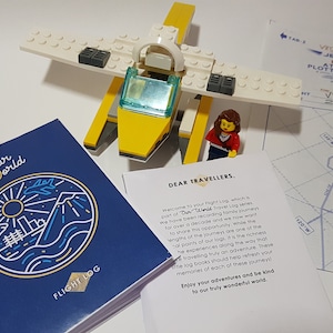Flight Log First Cadeaus voor baby's en kinderen, cadeaus voor babyshowers, babygeheugenboek, logboek, landen, gevlogen mijlen, wereldkaart, leuke weetjes, milieuvriendelijk
