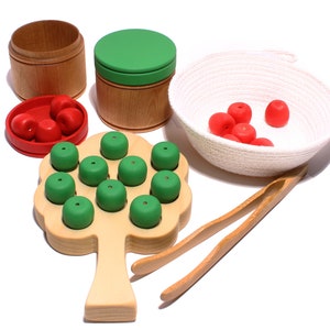 Montessori Fine Motor Activity Additional Sticks Matchstick Color Drop Toddler Montessori Activity