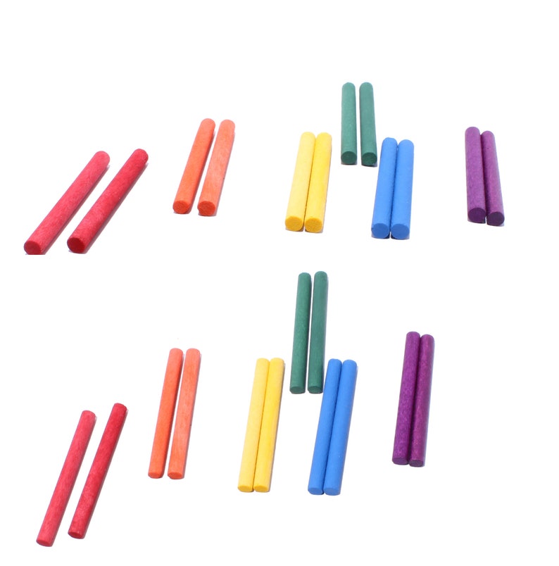 Montessori Fine Motor Activity Additional Sticks Matchstick Color Drop Toddler Montessori Activity