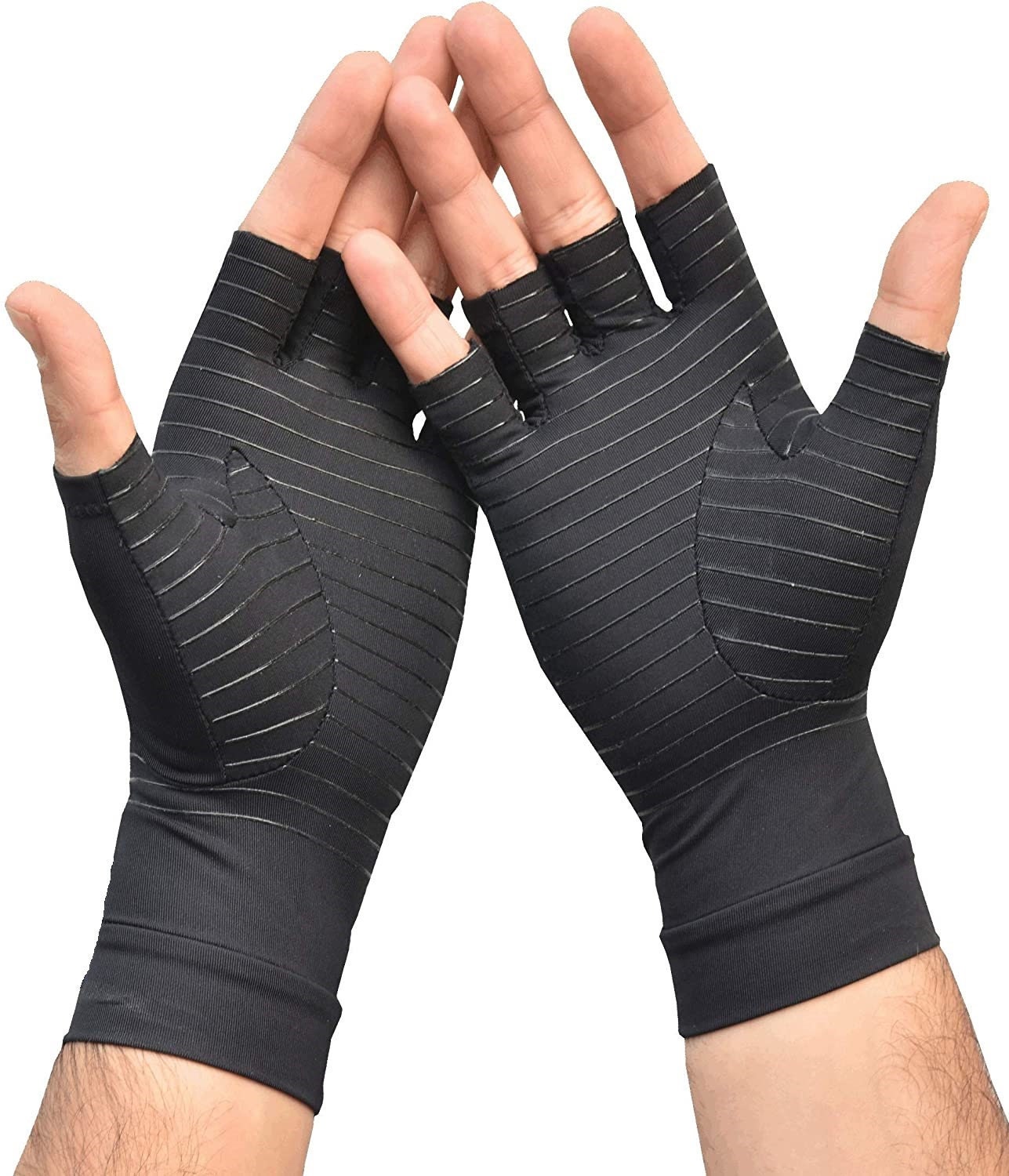 Arthritis Compression Gloves Work With Warm Hands Copper Etsy