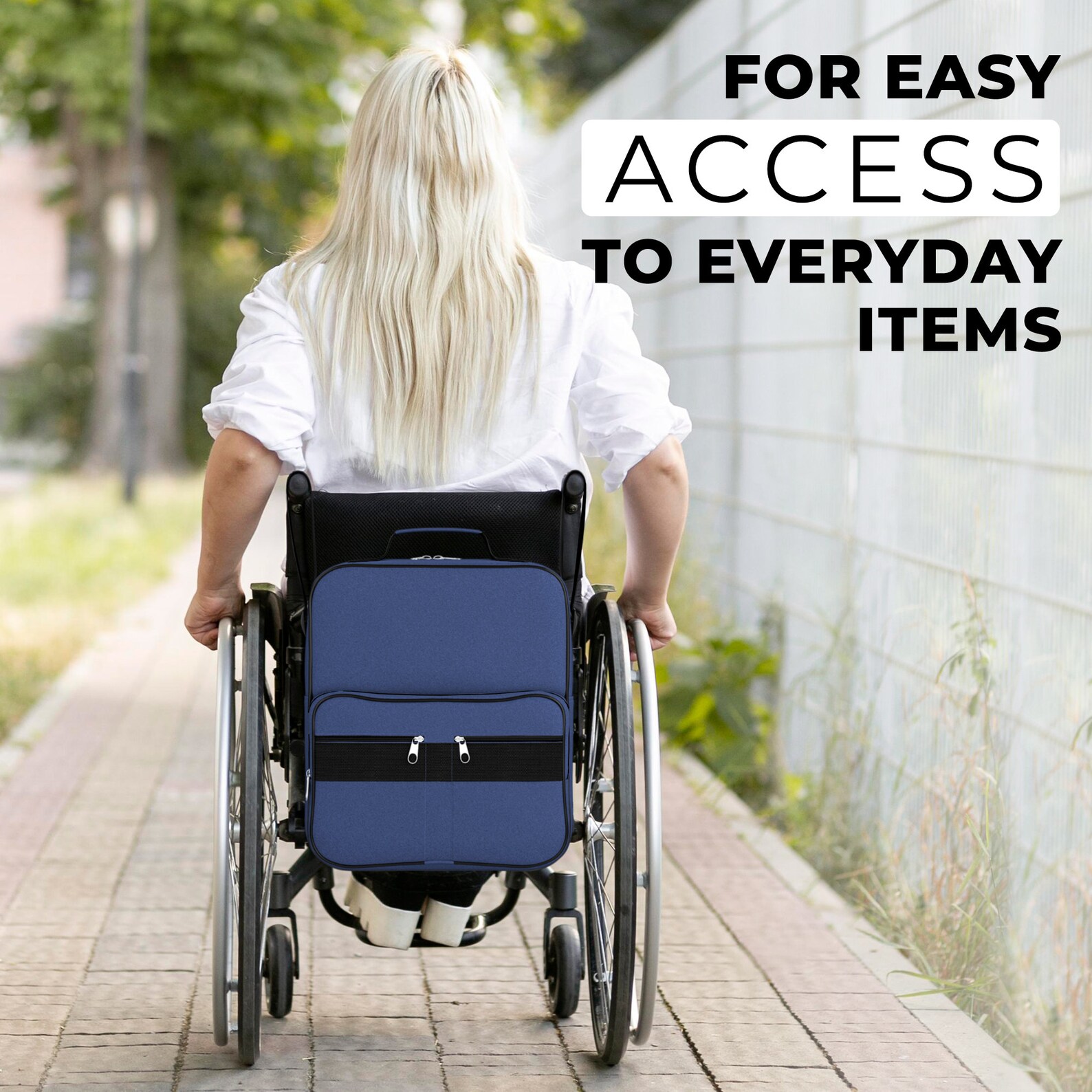 Wheelchair Shopping Bag Choose Black Blue Wine or Grey Etsy UK