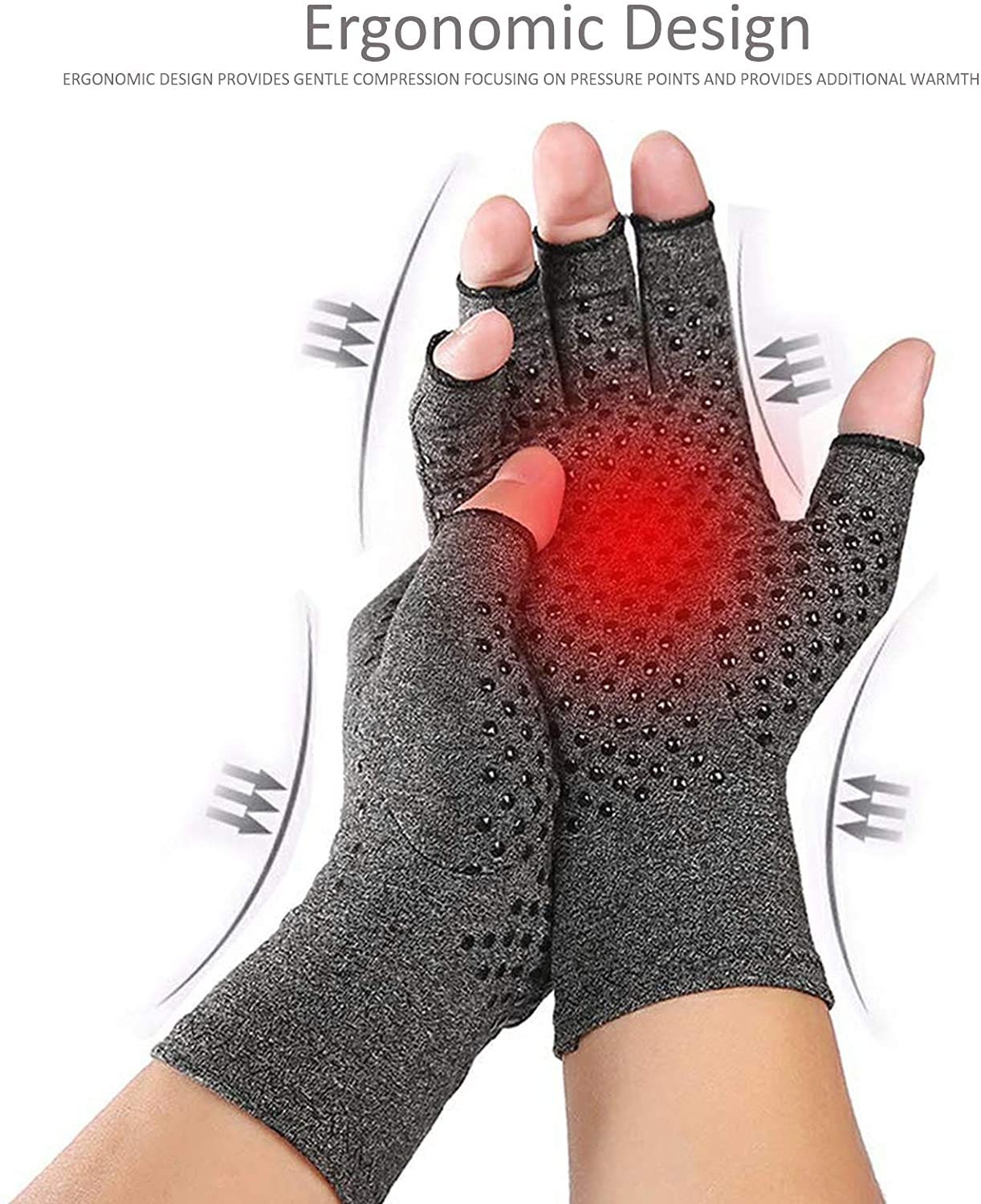 Sure Grip Anti Arthritis Work Gloves Compression To Warm Your Etsy