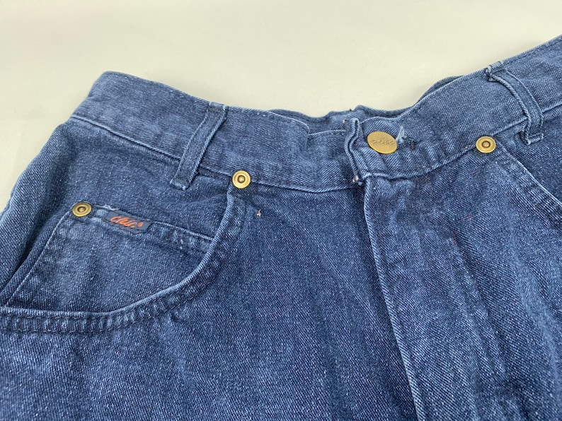 Mom Jeans Chic Jeans Mom Shorts 90s Women/'s High Waisted Shorts Festival Size 11 28 Waist Vintage High Rise Dark Wash