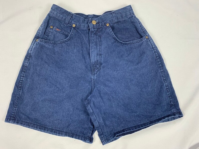 Mom Jeans Chic Jeans Mom Shorts 90s Women/'s High Waisted Shorts Festival Size 11 28 Waist Vintage High Rise Dark Wash