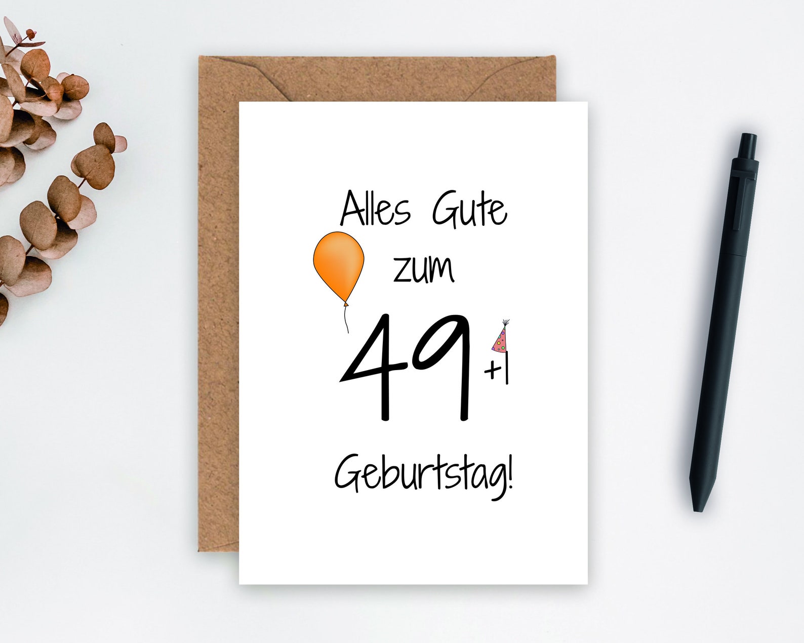 Geburtstagskarte 50. Geburtstag lustige Karte 491 mit Etsy